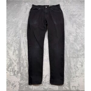 Aviator Slim Fit Jeans Mens 31 Black Made In USA Stretch Denim